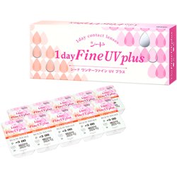 画像1: 【送料無料】シード ワンデーファイン UVプラス（１day Fine UV plus 30枚入）6箱セット