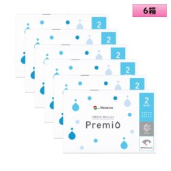 画像1: 【送料無料】メニコン 2week　プレミオ　6枚入り　6箱セット