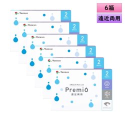 画像1: 【送料無料】メニコン 2week　プレミオ　遠近両用　6枚入り　6箱セット