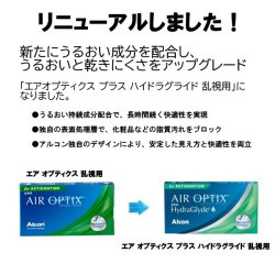 画像2: 日本アルコン エアオプティクス プラス ハイドラグライド 乱視用 6枚入 4箱セット