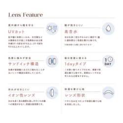 画像5: ピア ミムコ トーリック 10枚入 12箱セット（左右6箱ずつ） ＜PIA mimuco TORIC／ワンデー 乱視用カラコン／Brown Fondue TORIC／#みきぽん＞ 【かわにしみきプロデュース】