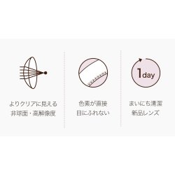 画像11: アイレ ネオサイト ワンデー シエル UV トーリック 10枚入 1箱＜Neo Sight 1day Ciel UV toric /乱視用カラコン＞