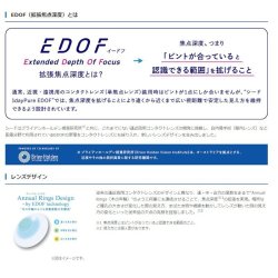 画像3: シード ワンデーピュア イードフ 32枚入 4箱セット(左右2箱ずつ)＜SEED 1day Pure EDOF／拡張焦点深度／遠近両用／加入度数+0.75、+1.50、+2.25／マルチフォーカル＞