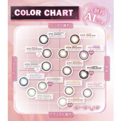 画像21: fromeyes 1-DAY Refrear　a-eye 10枚入 6箱セット（左右3箱ずつ） ＜エーアイ／ワンデー／カラコン／サークルレンズ／フロムアイズ／リフレア／UVカット／度あり・度なし／ベビモン＞