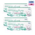 シード　ワンデーピュア うるおいプラス 乱視用 32枚入り 4箱セット（左右2箱ずつ）＜SEED 1day Pure／Toric／トーリック／Astigmatism／乱視度数-2.25迄対応(180°のみ)／1日使い捨て＞