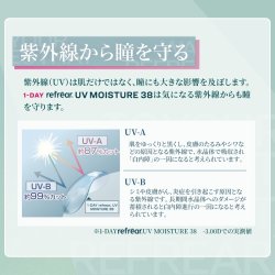 画像8: フロムアイズ ワンデー リフレア UV モイスチャー 38  100枚入り 2箱セット（左右1箱ずつ）＜fromeyes 1-DAY refrear UV Moisture 38／低含水／1日使い捨て／ソフトコンタクトレンズ／橋本愛さんイメージモデル＞