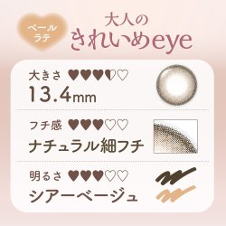 画像4: アイレ エルーミャワンデー マルチフォーカル  10枚入 1箱＜Aire Elumia 1day Multifocal／遠近両用カラコン／1日交換型／加入度数+0.75・+1.50／UVカット／高含水／ポスト投函＞
