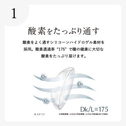 画像8: シード エアグレード 2ウィーク UV W-Moisture トーリック 6枚入 1箱＜SEED AirGrade 2week UV ダブルモイスチャー TORIC／乱視用／2週間交換型／UVカット／シリコーンハイドロゲル／低含水／高酸素透過／うるおい持続／乾きにくい／コンタクトレンズ＞