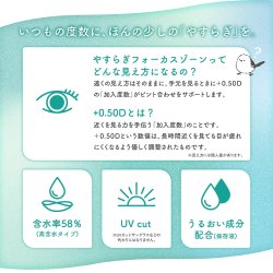 画像7: シンシア　やすらぎワンデー 30枚入り 4箱セット（左右2箱ずつ） ＜Sincere pranair 1day／ピントアシストレンズ／スマホ用・サポートレンズ／高含水／UVカット／両眼60日分＞
