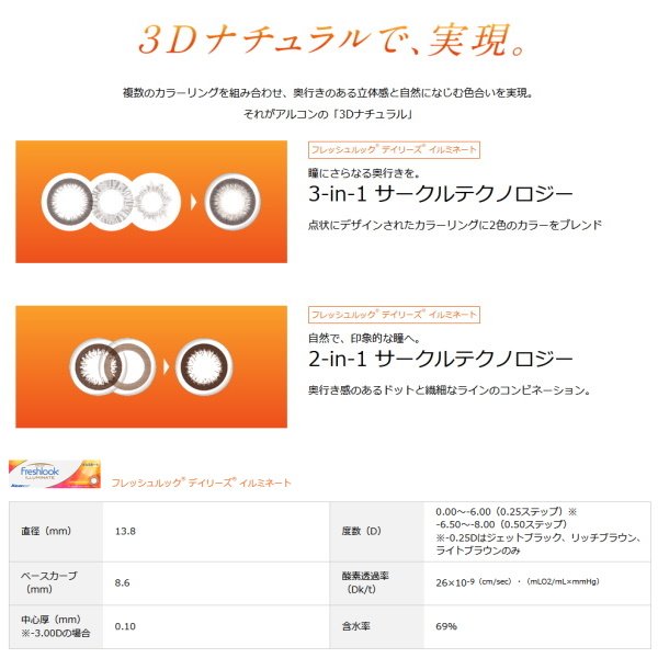 画像3: アルコン　フレッシュルックデイリーズ　イルミネート　６箱セット (3)