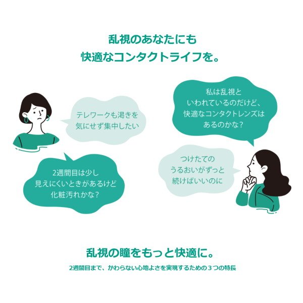 画像3: 日本アルコン エアオプティクス プラス ハイドラグライド 乱視用 6枚入 1箱 (3)