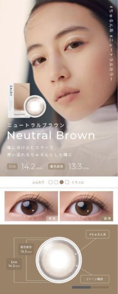 画像11: 【メール便送料無料】 シンシア フェアリー ワンマンス 2枚入 2箱セット(度あり、度なし)<シマーリング、ニュートラル> (11)