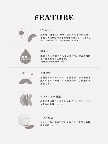 画像14: PIA Clainel 10枚入 1箱<クレイネル/ピア/ワンデー/カラコン/サークルレンズ/小嶋陽菜プロデュース・イメモ/度あり・度なし> (14)