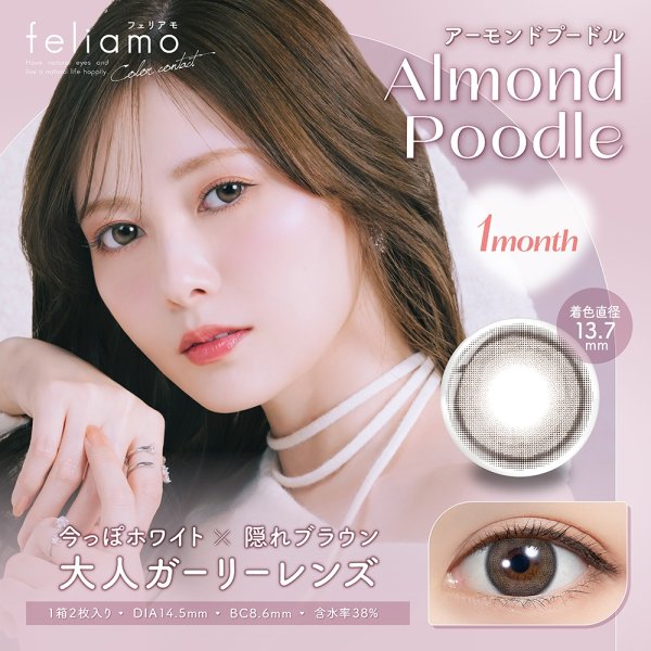 画像3: PIA feliamo フェリアモ ワンマンス 2枚入 4箱セット(左右2箱ずつ)  【白石麻衣イメージモデル】<度あり・度なし/1month/1ヶ月タイプ/カラコン/1マンス/マンスリー> (3)