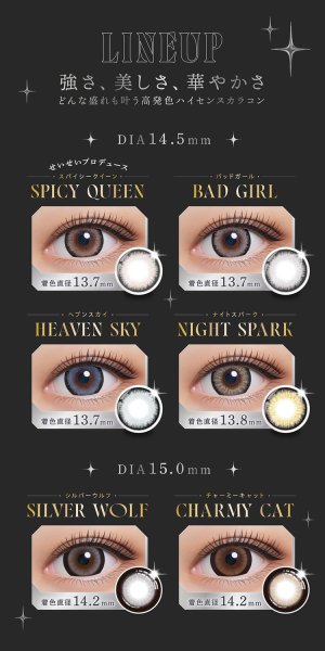 画像11: PIA　RESAY 10枚入 1箱 ＜リセイ／ワンデー／カラコン／サークルレンズ／せいせい(田向星華)プロデュース・イメモ／度あり・度なし＞ (11)