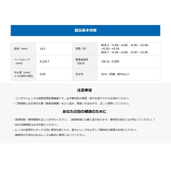 画像4: アルコン プレシジョン ワン 「近視・遠視用 90枚入 2箱」と「乱視用 30枚入 6箱」のミックスセット ＜片目だけ乱視／各180枚／6ヶ月分／組合せセット／ワンデーコンタクトレンズ／ALCON PRECISION1／Toric／Astigmatism＞ (4)