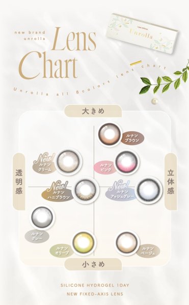 画像29: fromeyes 1-DAY Refrear　Unrolla（アンローラ） 10枚入 1箱 ＜回らない水光カラコン／ワンデー／カラコン／フロムアイズ／リフレア／UVカット／度あり・度なし／シリコーンハイドロゲル／坂巻有紗さんイメージモデル＞ (29)