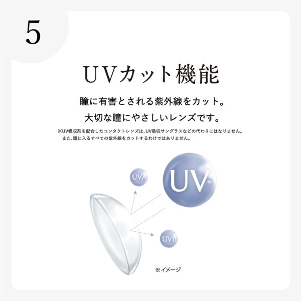 画像7: シード エアグレード 2ウィーク UV W-Moisture 6枚入 1箱 ＜SEED AirGrade 2week UV ダブルモイスチャー／2週間交換型／UVカット／シリコーンハイドロゲル／低含水／高酸素透過／うるおい持続／乾きにくい／コンタクトレンズ＞ (7)